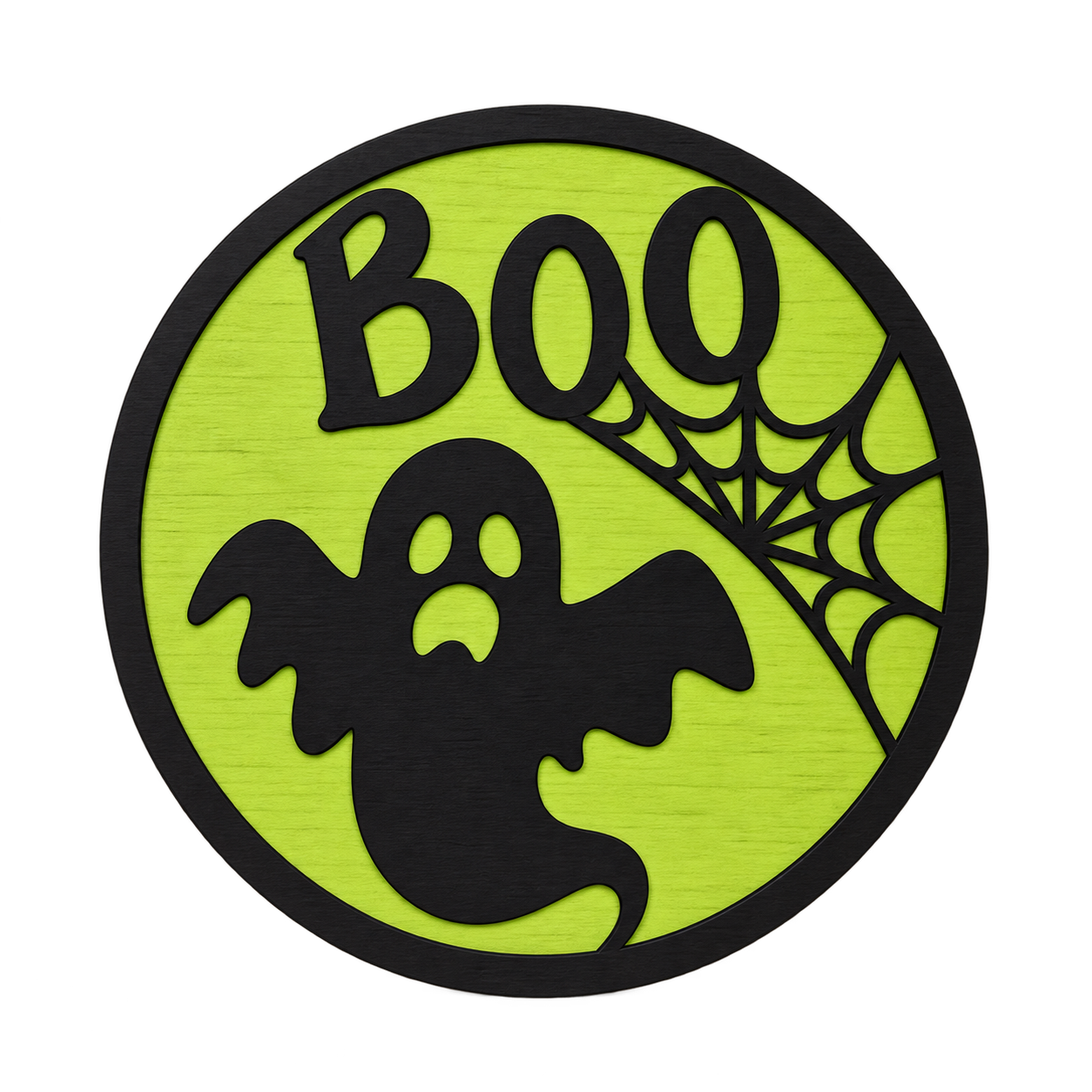 Halloween-Deko aus Holz – 8 Motive zur Auswahl, Ø 19 cm – Bild 5