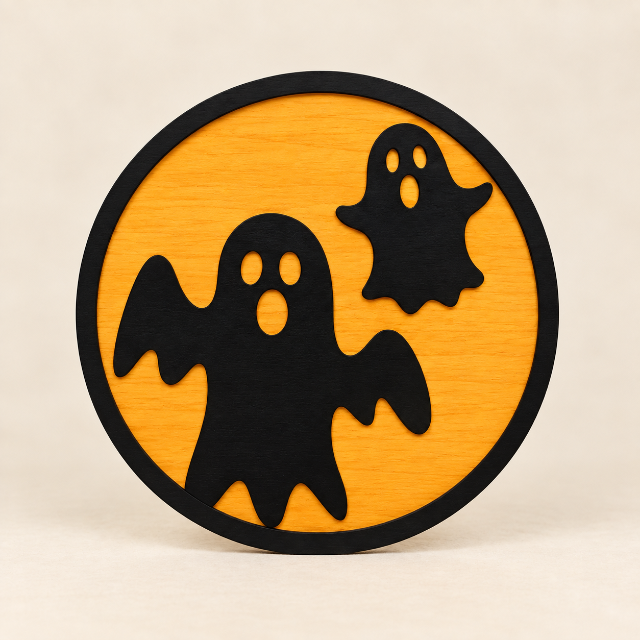Halloween-Deko aus Holz – 8 Motive zur Auswahl, Ø 19 cm – Bild 8